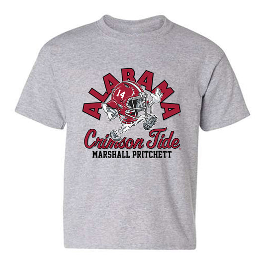 Alabama - NCAA Football : Marshall Pritchett - Youth T-Shirt-0
