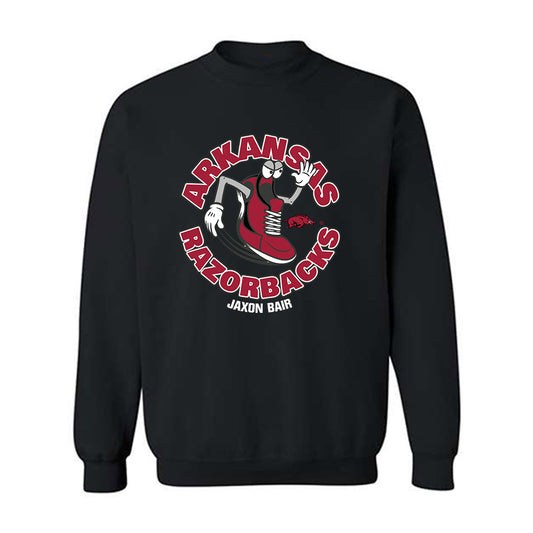 Arkansas - NCAA Men's Track & Field : Jaxon Bair - Fashion Shersey Crewneck Sweatshirt