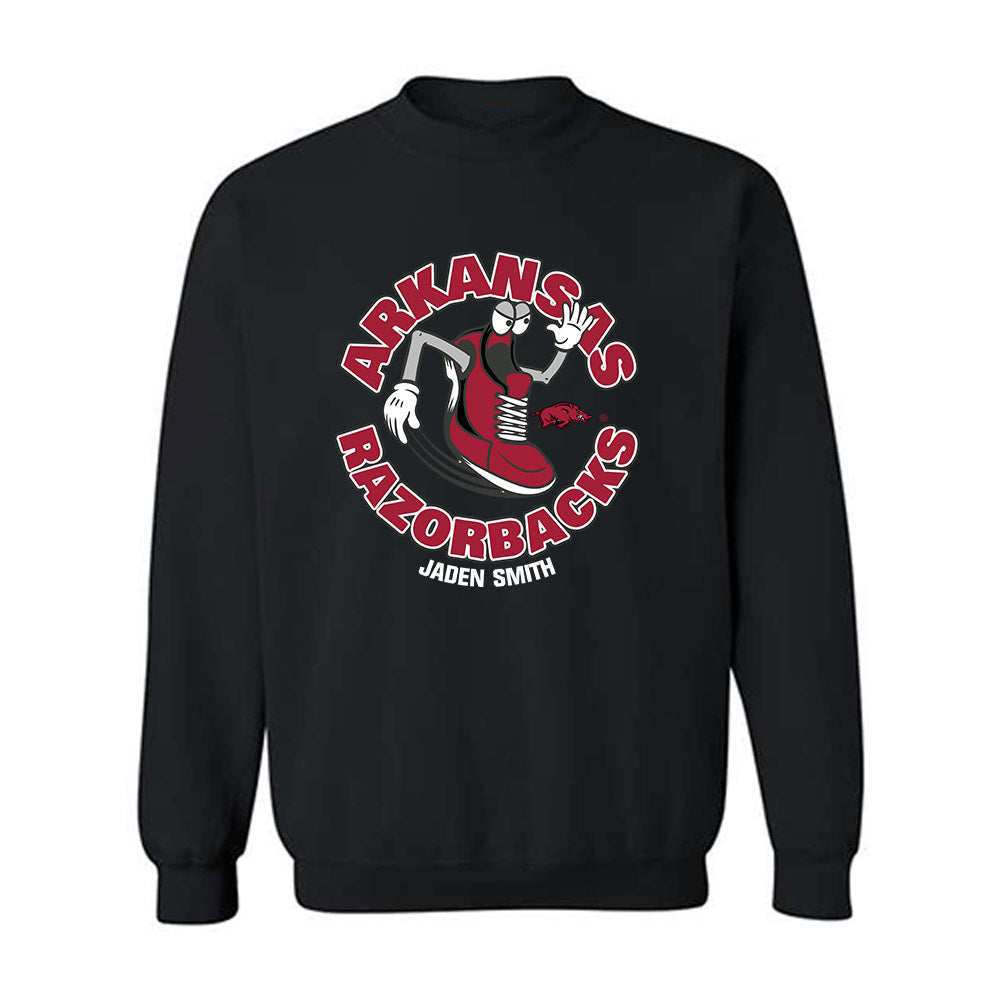 Arkansas - NCAA Men's Track & Field : Jaden Smith - Fashion Shersey Crewneck Sweatshirt