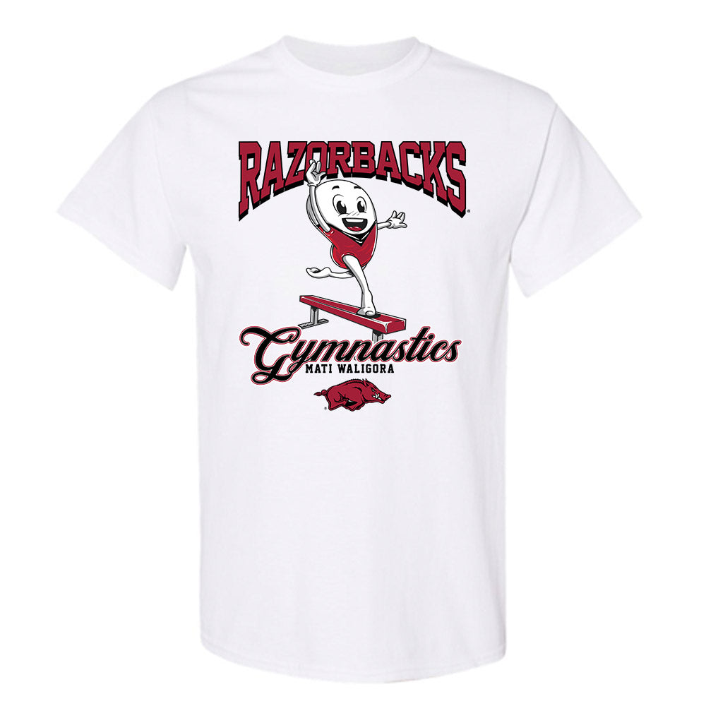 Arkansas - NCAA Women's Gymnastics : Mati Waligora - Fashion Shersey T-Shirt-0