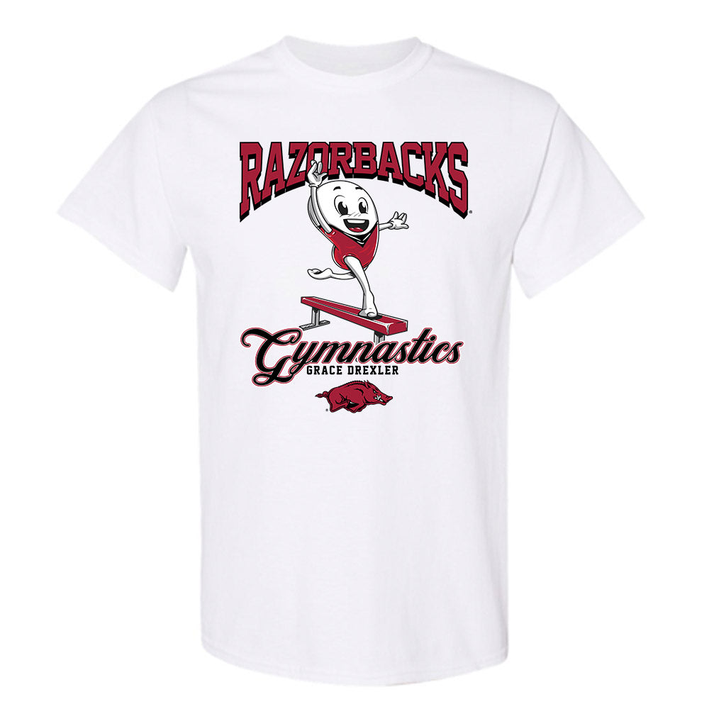 Arkansas - NCAA Women's Gymnastics : Grace Drexler - Fashion Shersey T-Shirt-0