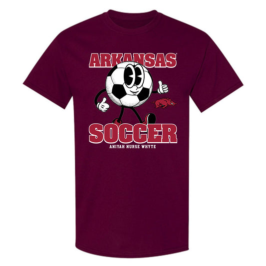 Arkansas - NCAA Women's Soccer : Aniyah Nurse Whyte - Fashion Shersey T-Shirt-0