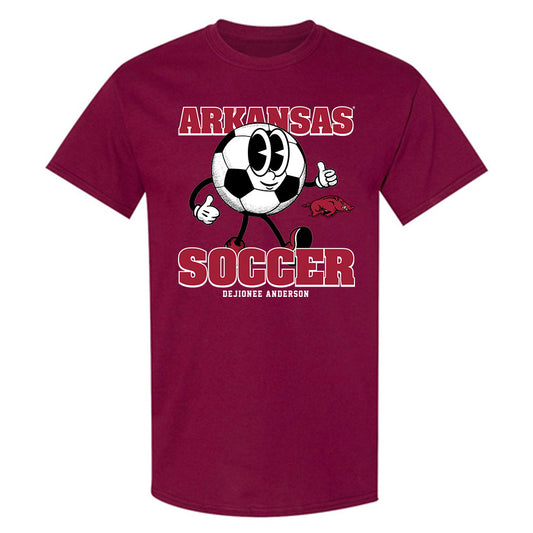 Arkansas - NCAA Women's Soccer : Dejionee Anderson - Fashion Shersey T-Shirt