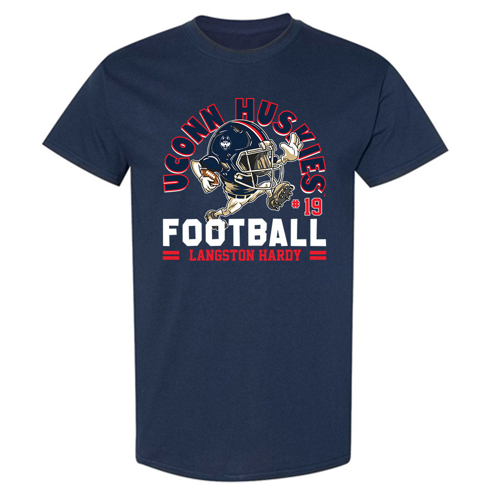 UConn - NCAA Football : Langston Hardy - Fashion Shersey T-Shirt