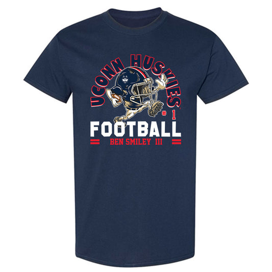 UConn - NCAA Football : Ben Smiley III - Fashion Shersey T-Shirt-0