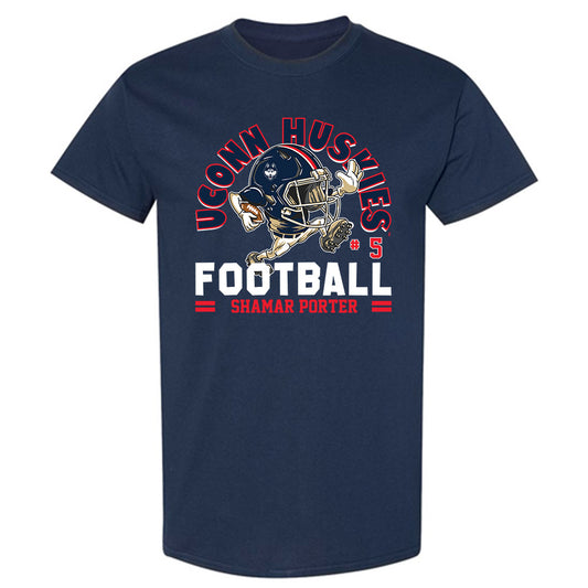 UConn - NCAA Football : Shamar Porter - Fashion Shersey T-Shirt-0