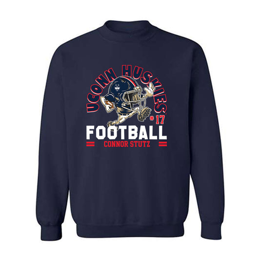 UConn - NCAA Football : Connor Stutz - Crewneck Sweatshirt