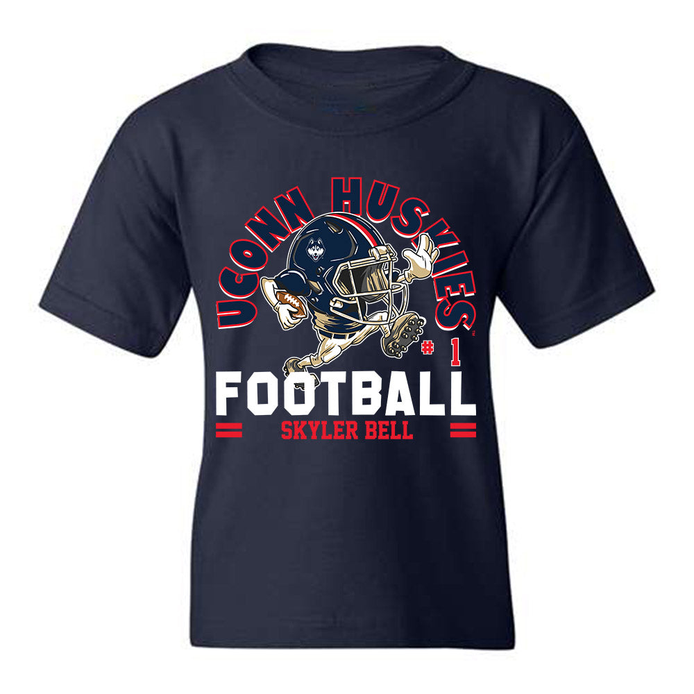 UConn - NCAA Football : Skyler Bell - Youth T-Shirt