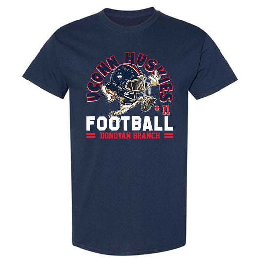 UConn - NCAA Football : Donovan Branch - Fashion Shersey T-Shirt-0