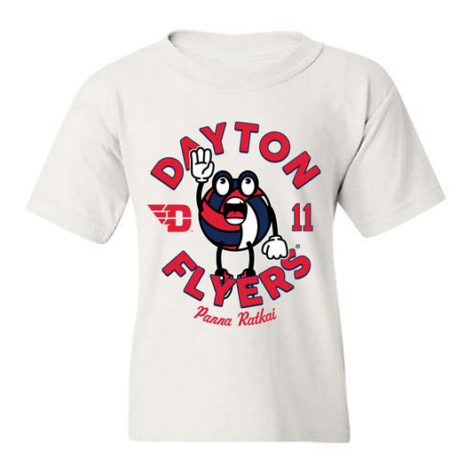Dayton - NCAA Women's Volleyball : Panna Ratkai - Fashion Shersey Youth T-Shirt-0
