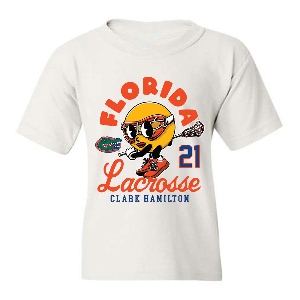 Florida - NCAA Women's Lacrosse : Clark Hamilton - Fashion Shersey Youth T-Shirt