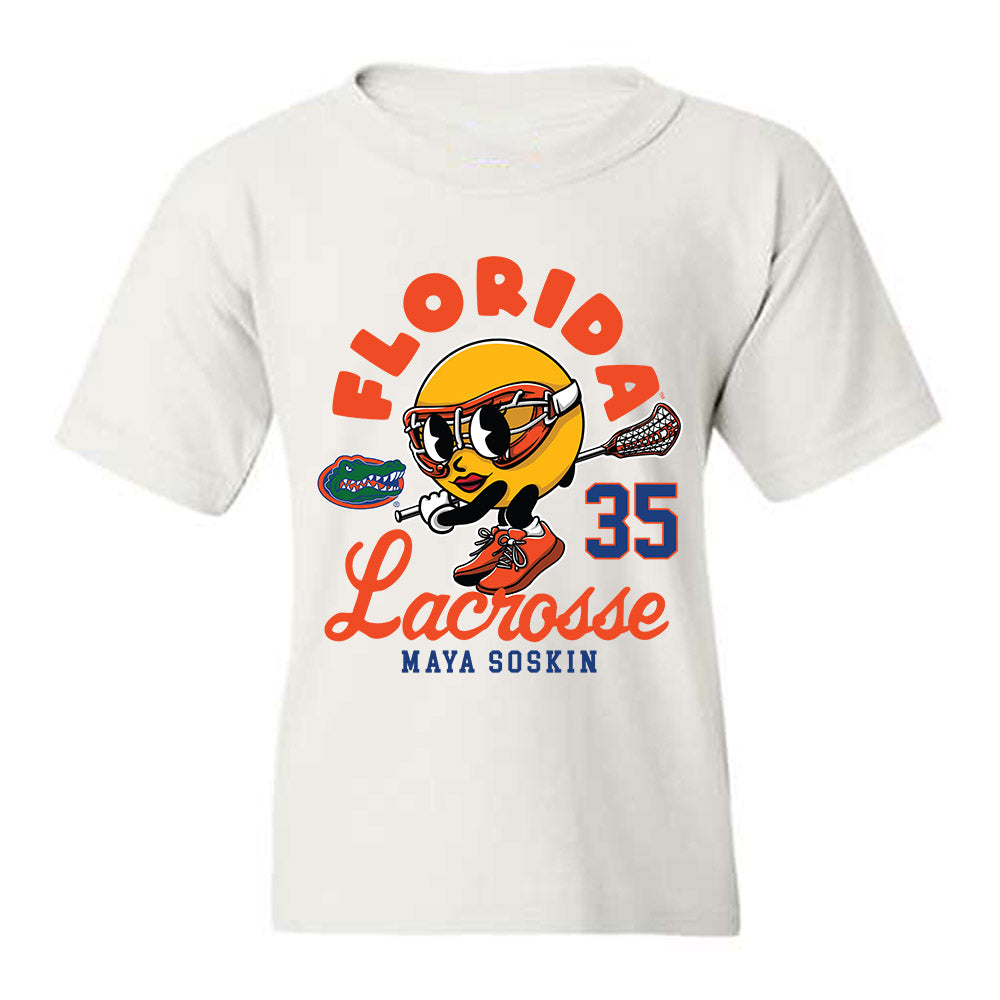 Florida - NCAA Women's Lacrosse : Maya Soskin - Fashion Shersey Youth T-Shirt-0