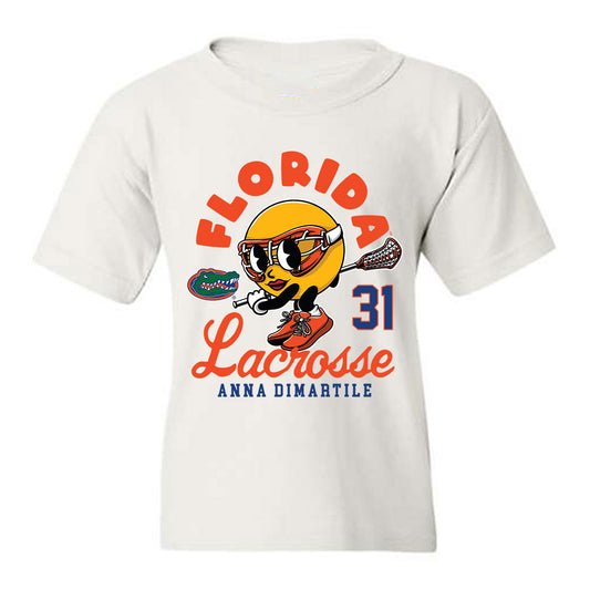 Florida - NCAA Women's Lacrosse : Anna DiMartile - Fashion Shersey Youth T-Shirt-0
