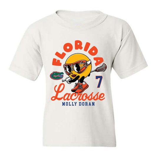 Florida - NCAA Women's Lacrosse : Molly Doran - Fashion Shersey Youth T-Shirt-0