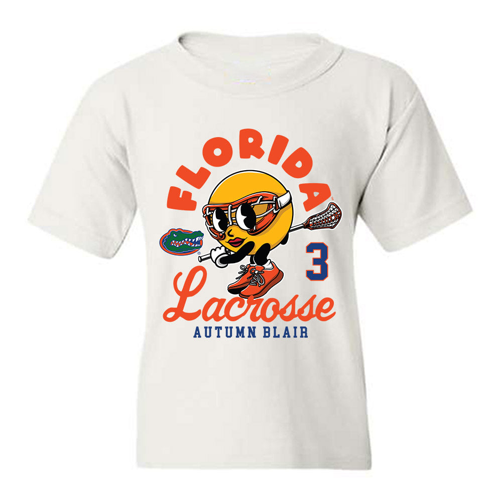 Florida - NCAA Women's Lacrosse : Autumn Blair - Fashion Shersey Youth T-Shirt-0