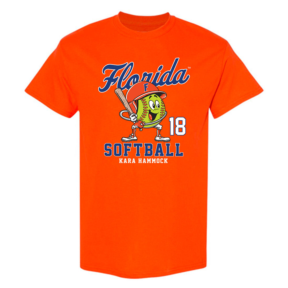 Florida - NCAA Softball : Kara Hammock - Fashion Shersey T-Shirt-0