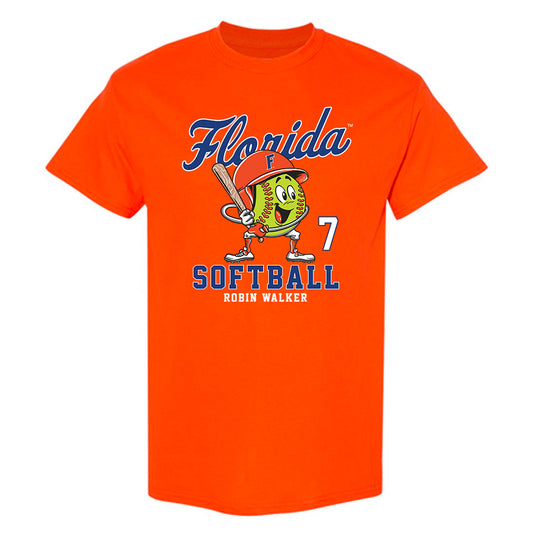 Florida - NCAA Softball : Robin Walker - Fashion Shersey T-Shirt-0