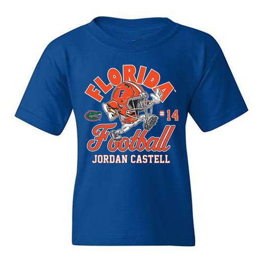 Florida - NCAA Football : Jordan Castell - Fashion Shersey Youth T-Shirt-0