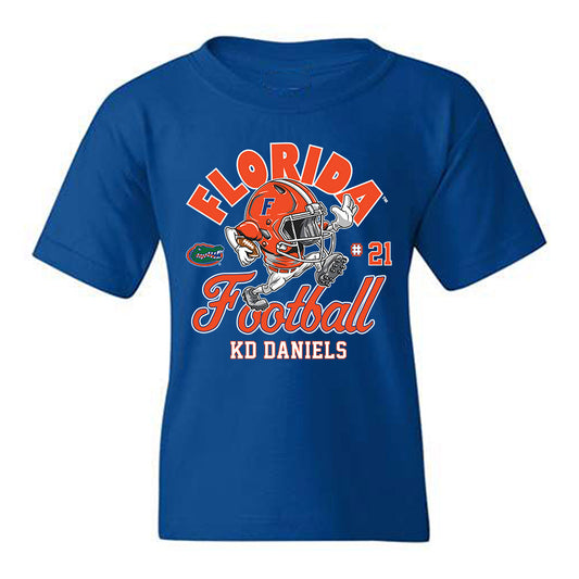 Florida - NCAA Football : KD Daniels - Fashion Shersey Youth T-Shirt-0