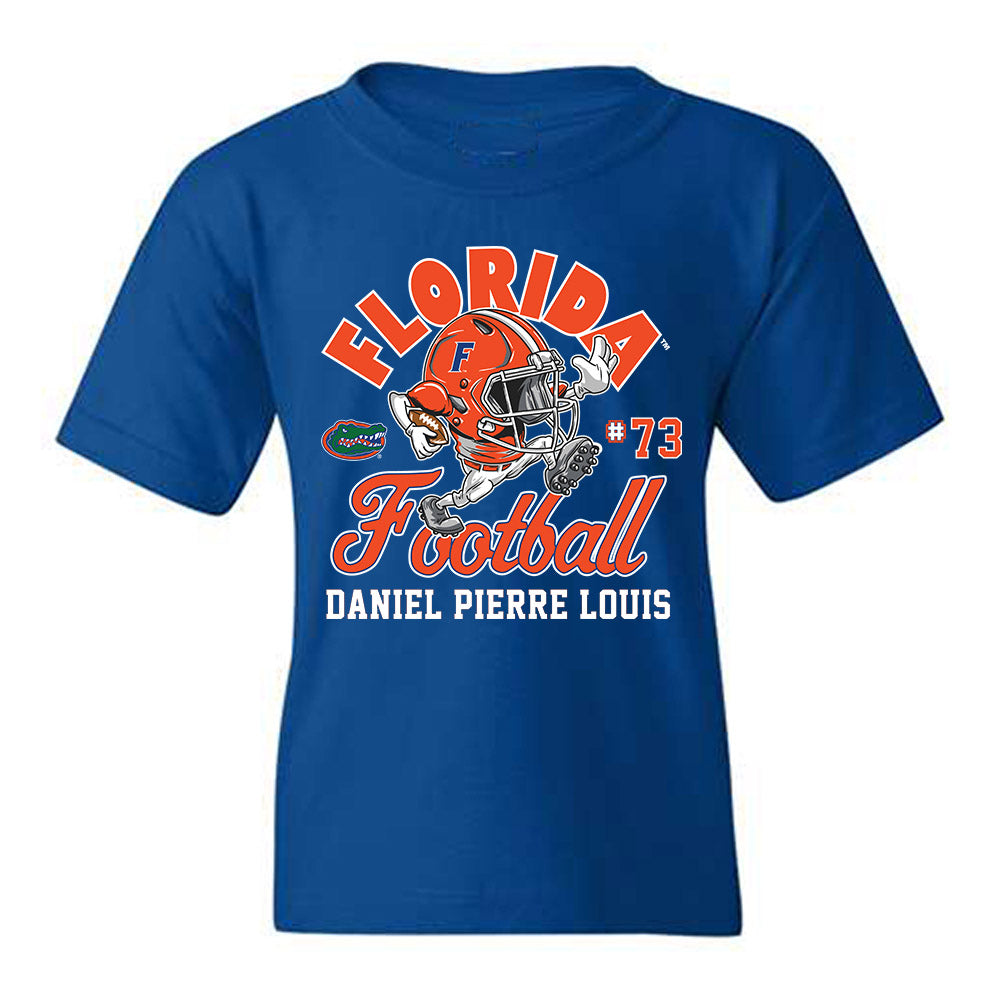 Florida - NCAA Football : Daniel Pierre Louis - Fashion Shersey Youth T-Shirt-0