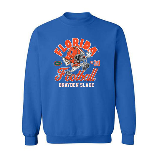 Florida - NCAA Football : Brayden Slade - Fashion Shersey Crewneck Sweatshirt-0