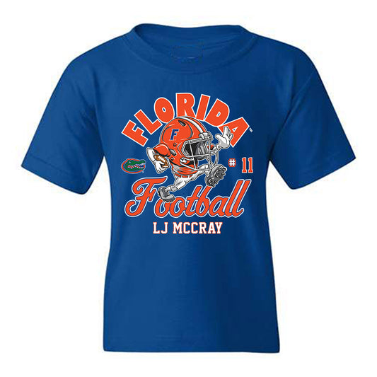 Florida - NCAA Football : LJ McCray - Fashion Shersey Youth T-Shirt-0