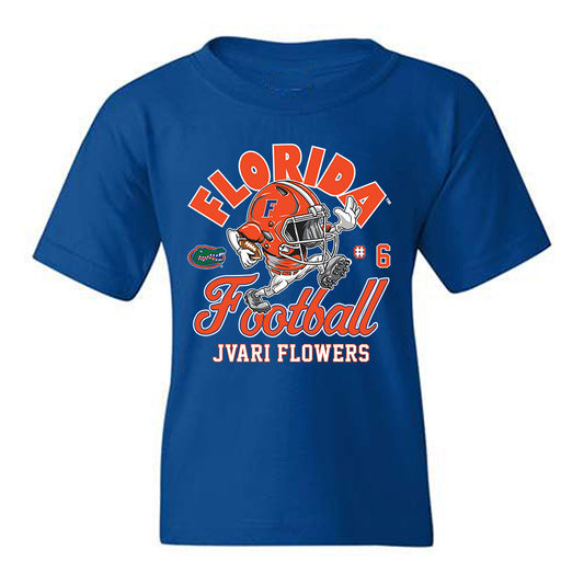 Florida - NCAA Football : Jvari Flowers - Fashion Shersey Youth T-Shirt-0