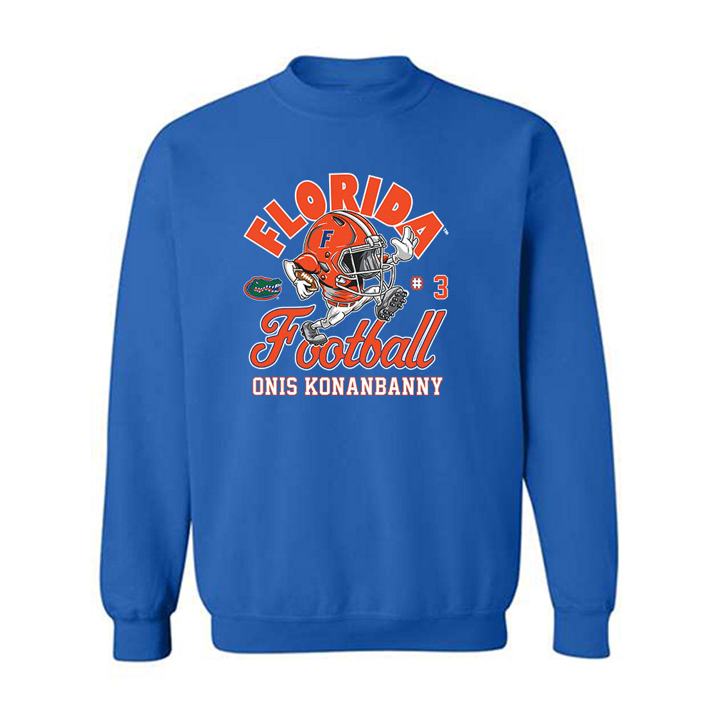 Florida - NCAA Football : Onis Konanbanny - Fashion Shersey Crewneck Sweatshirt-0