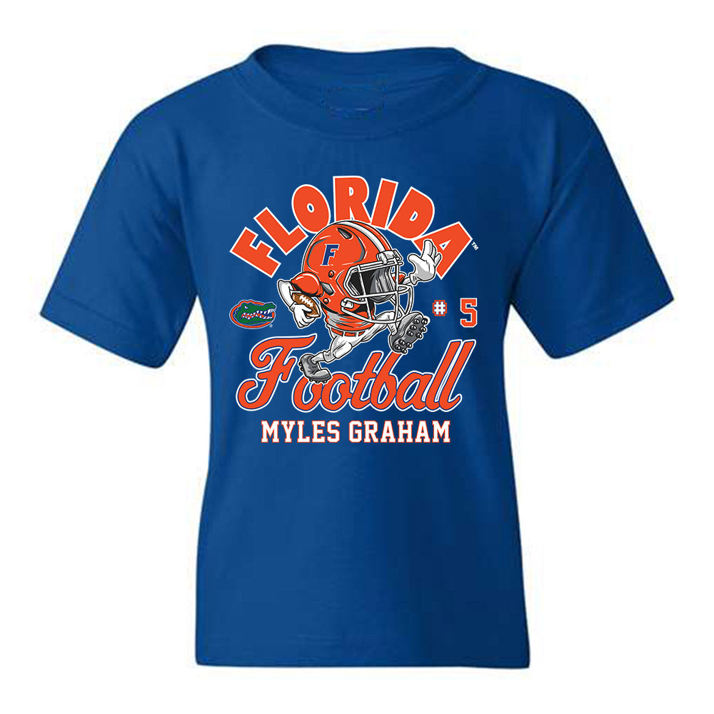 Florida - NCAA Football : Myles Graham - Youth T-Shirt Fashion Shersey