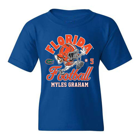 Florida - NCAA Football : Myles Graham - Youth T-Shirt Fashion Shersey