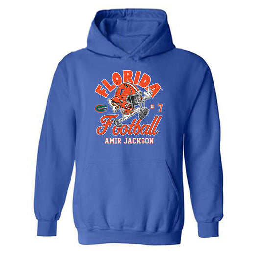 Florida - NCAA Football : Amir Jackson - Fashion Shersey Hooded Sweatshirt