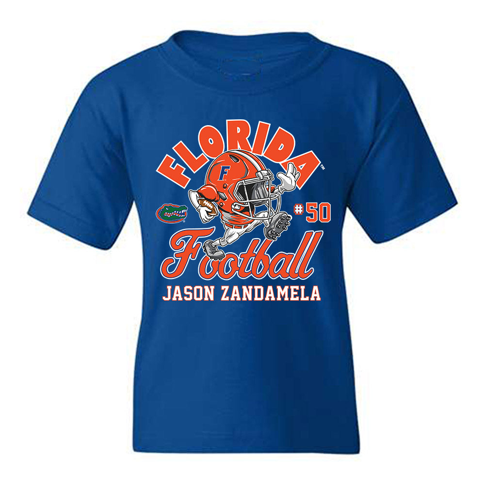 Florida - NCAA Football : Jason Zandamela - Fashion Shersey Youth T-Shirt-0