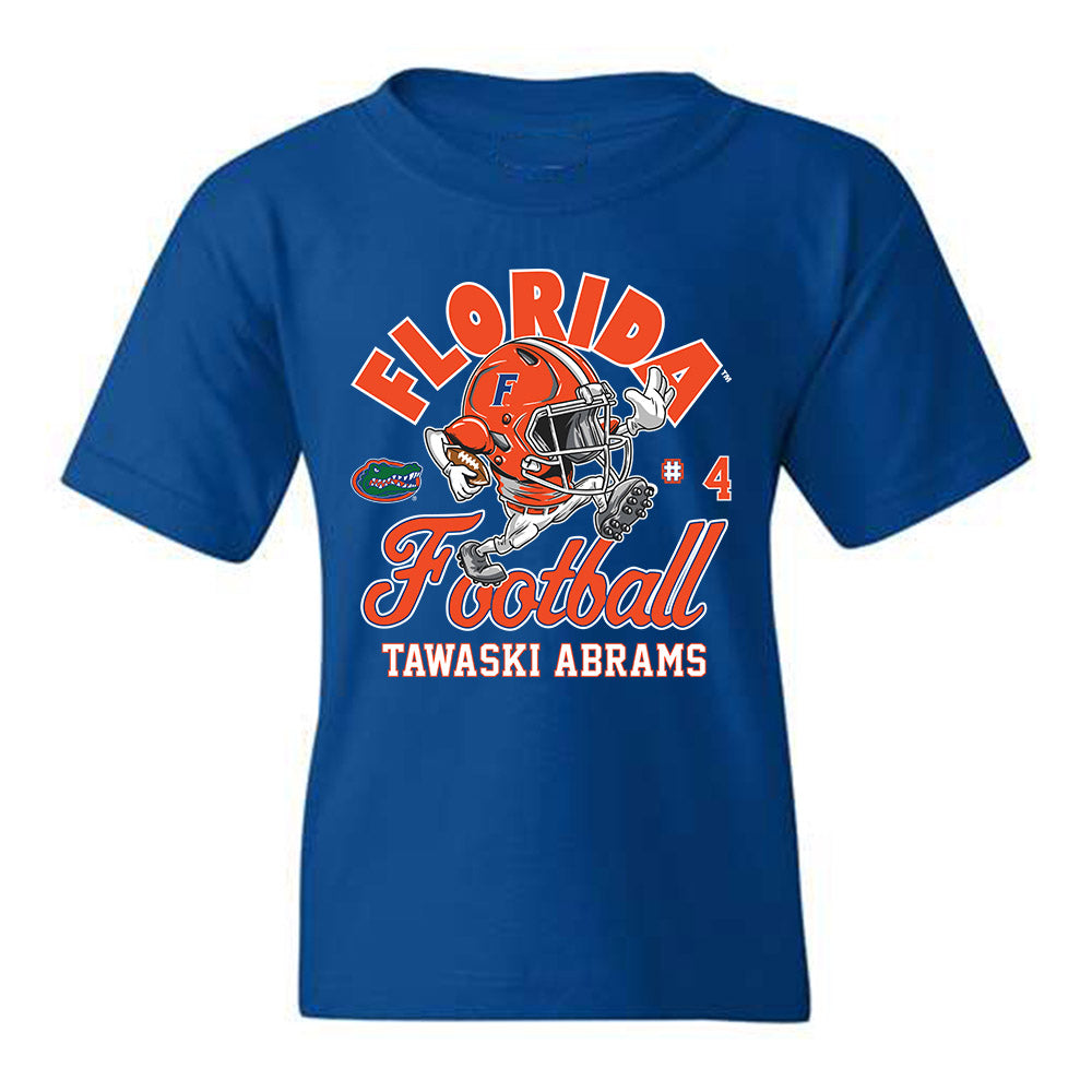 Florida - NCAA Football : Tawaski Abrams - Youth T-Shirt Fashion Shersey