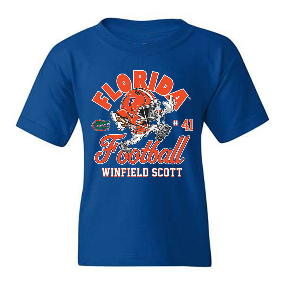 Florida - NCAA Football : Winfield Scott - Fashion Shersey Youth T-Shirt-0