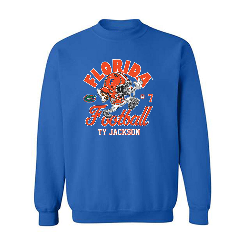 Florida - NCAA Football : Ty Jackson - Fashion Shersey Crewneck Sweatshirt-0