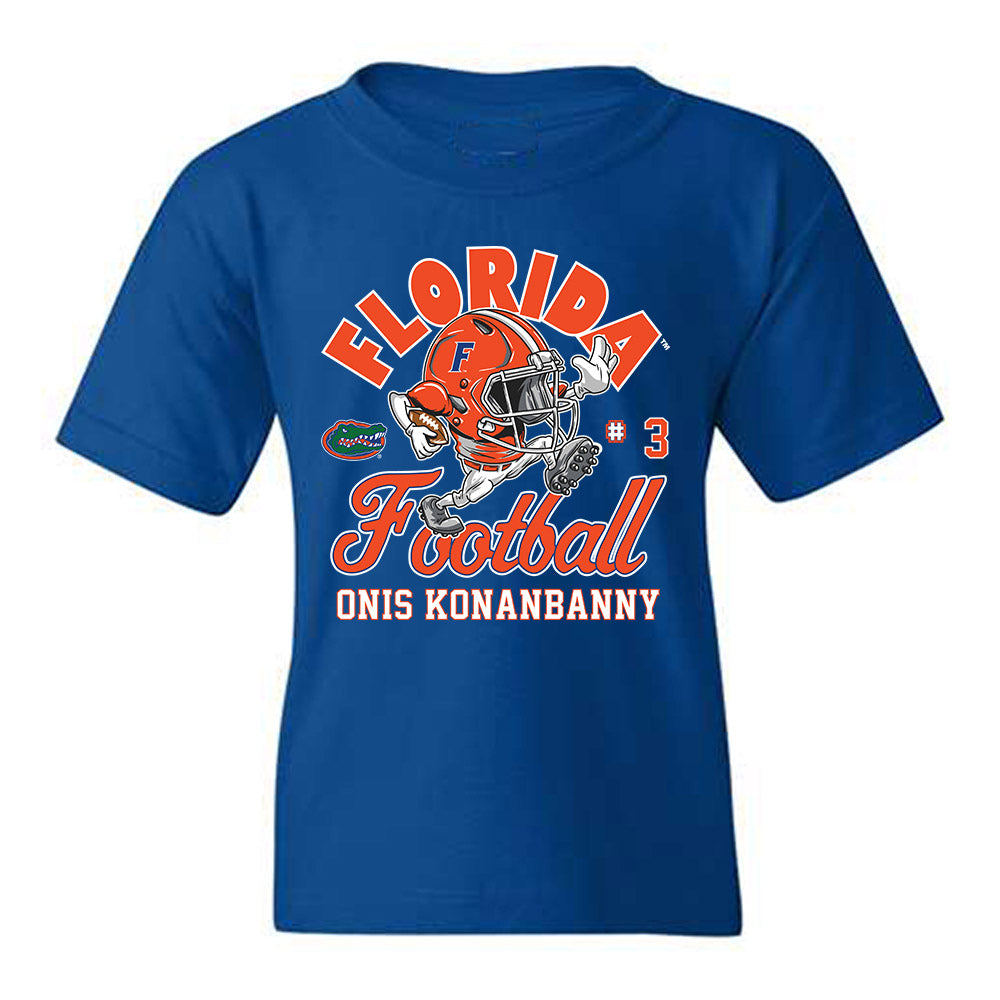 Florida - NCAA Football : Onis Konanbanny - Fashion Shersey Youth T-Shirt-0