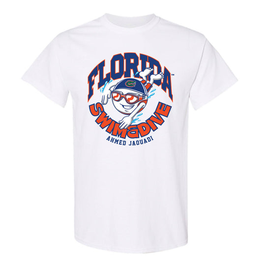 Florida - NCAA Men's Swimming & Diving : Ahmed Jaouadi - Fashion Shersey T-Shirt-0