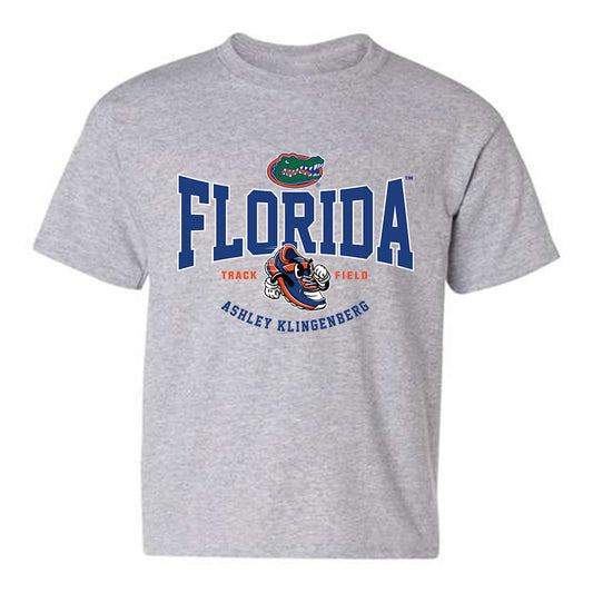 Florida - NCAA Women's Track & Field : Ashley Klingenberg - Fashion Shersey Youth T-Shirt