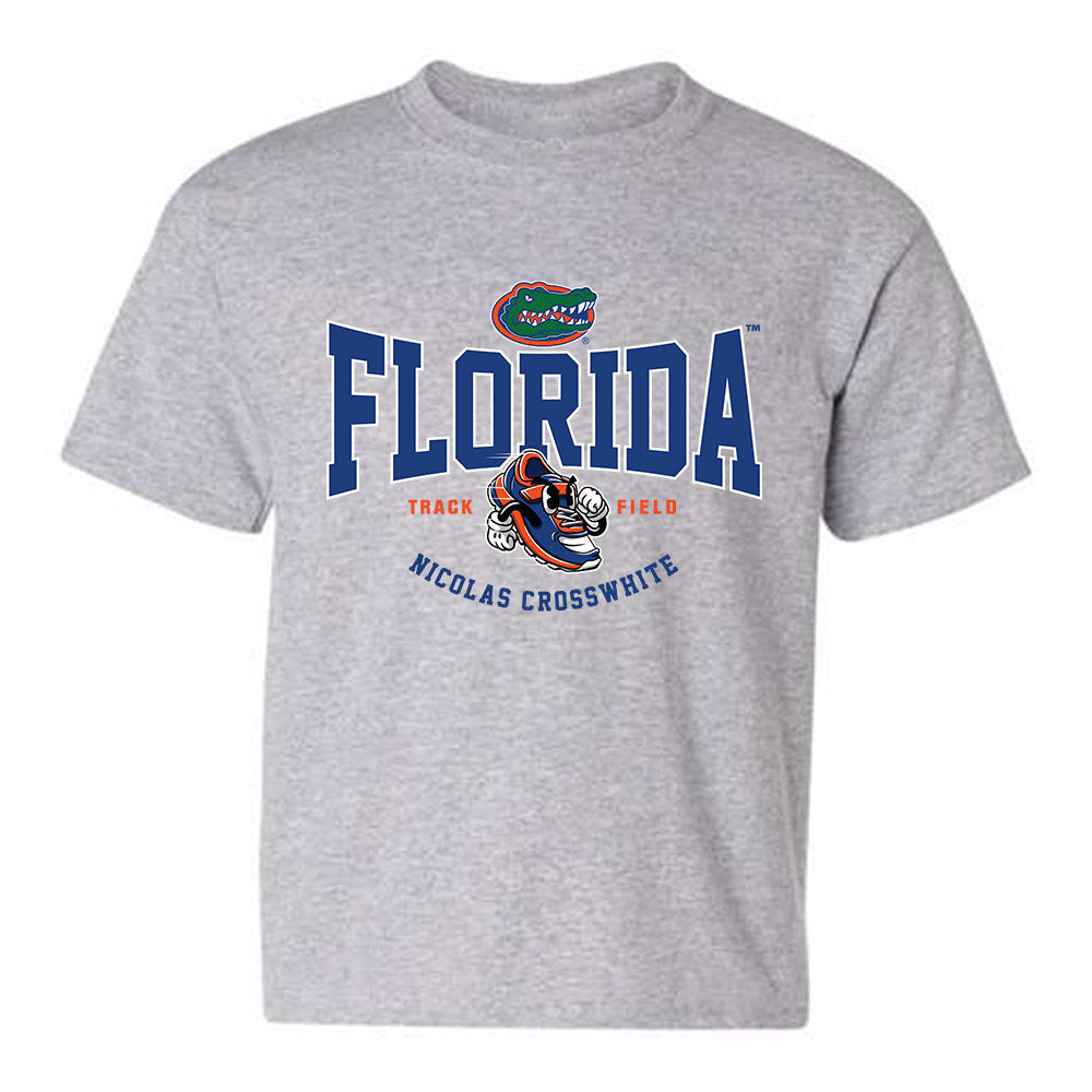 Florida - NCAA Men's Track & Field : Nicolas Crosswhite - Fashion Shersey Youth T-Shirt