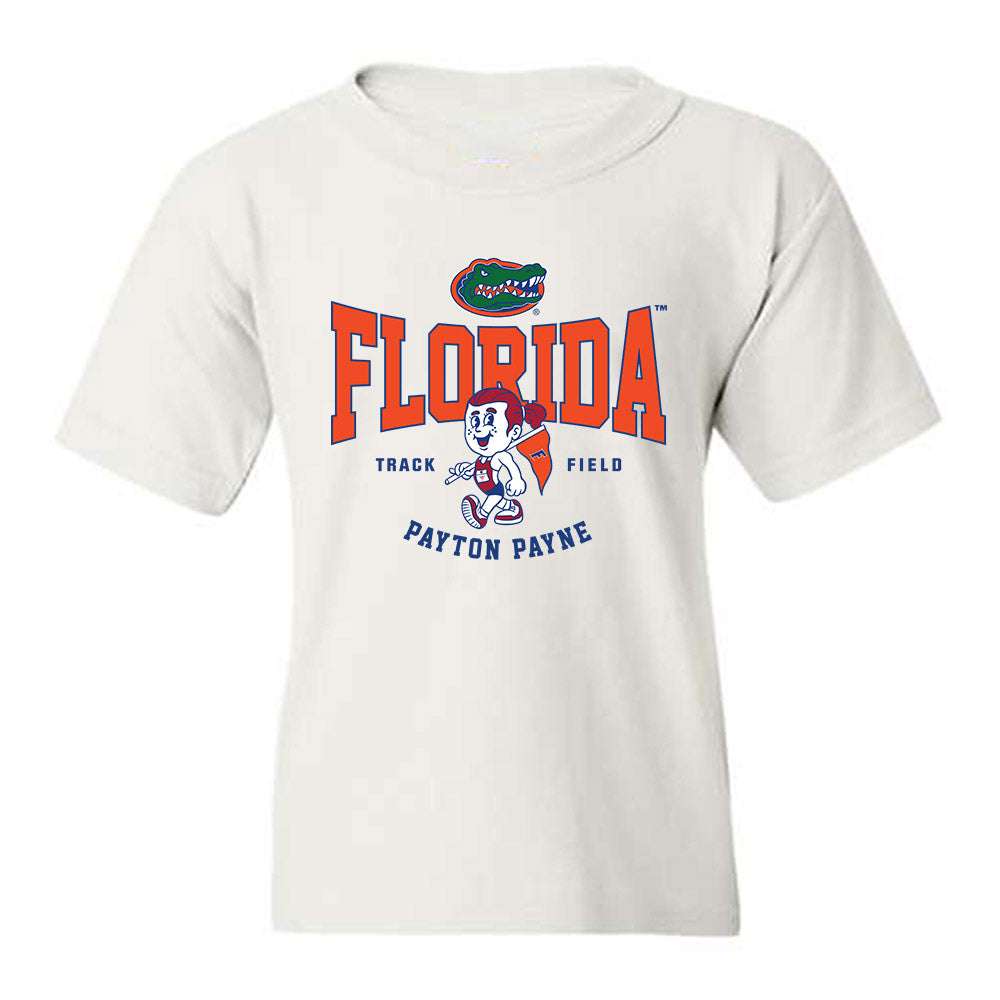 Florida - NCAA Women's Track & Field : Payton Payne - Fashion Shersey Youth T-Shirt-0