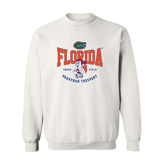 Florida - NCAA Women's Track & Field : Shakynah Tresvant - Fashion Shersey Crewneck Sweatshirt