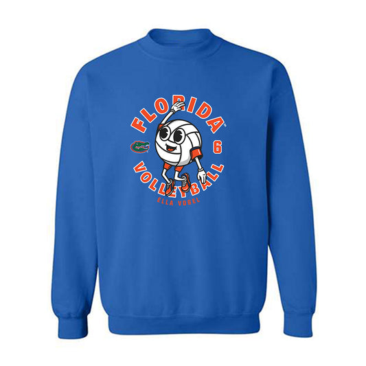 Florida - NCAA Women's Volleyball : Ella Vogel - Crewneck Sweatshirt