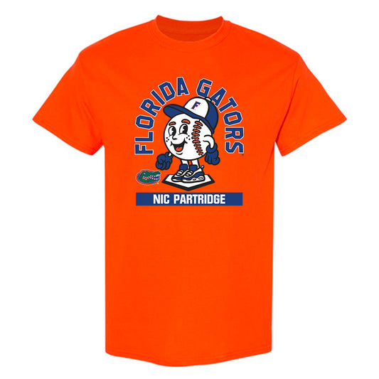 Florida - NCAA Baseball : Nic Partridge - Fashion Shersey T-Shirt-0