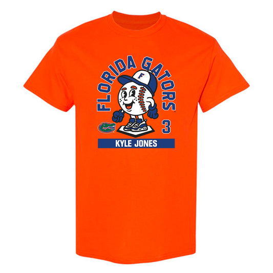Florida - NCAA Baseball : Kyle Jones - Fashion Shersey T-Shirt