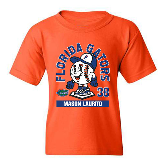 Florida - NCAA Baseball : Mason Laurito - Fashion Shersey Youth T-Shirt