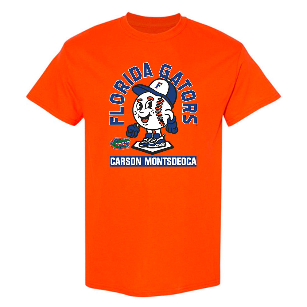 Florida - NCAA Baseball : Carson Montsdeoca - T-Shirt