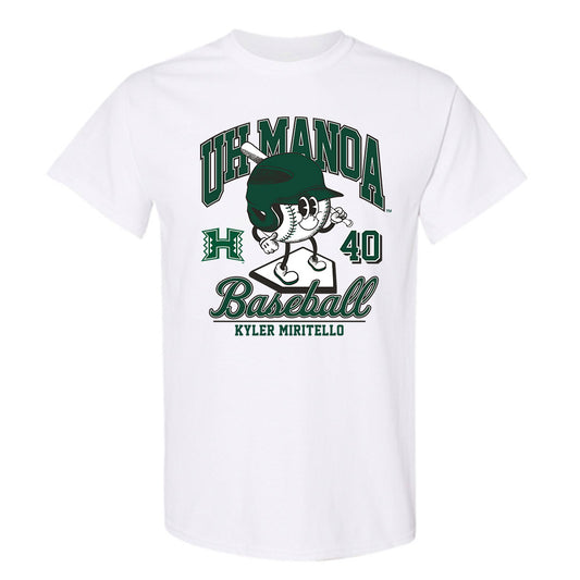 Hawaii - NCAA Baseball : Kyler Miritello - Fashion Shersey T-Shirt