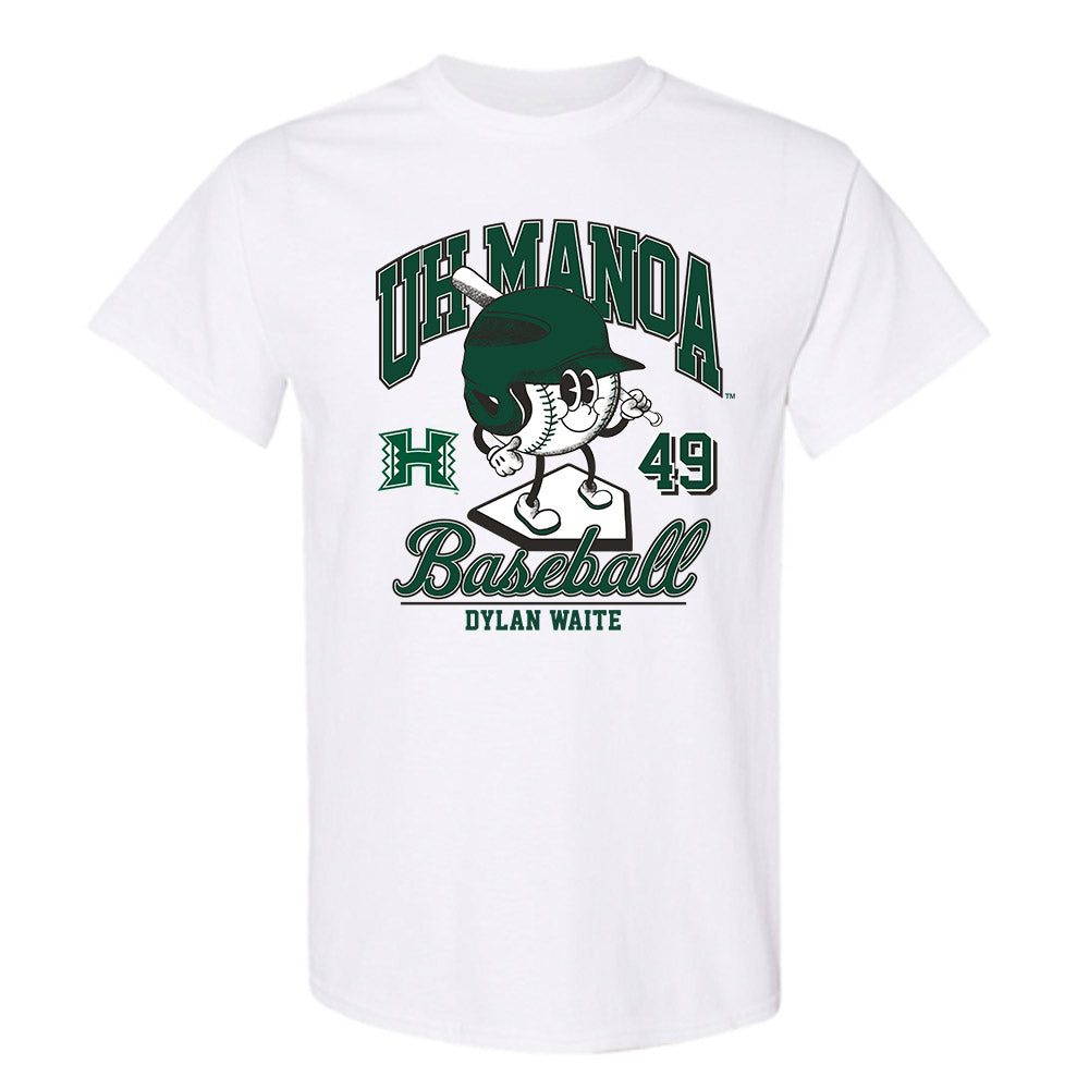 Hawaii - NCAA Baseball : Dylan Waite - Fashion Shersey T-Shirt-0