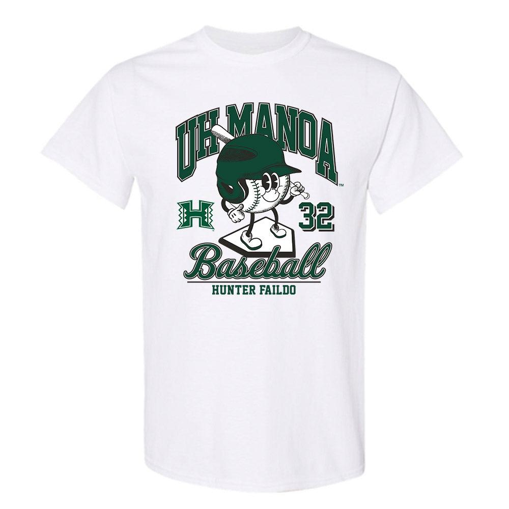 Hawaii - NCAA Baseball : Hunter Faildo - Fashion Shersey T-Shirt