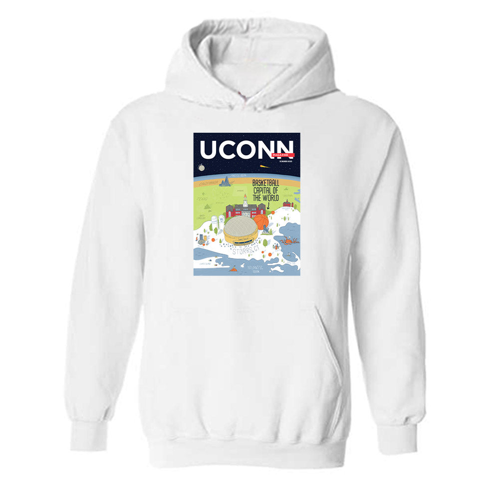 UConn - Basketball Capital Hooded Sweatshirt-0